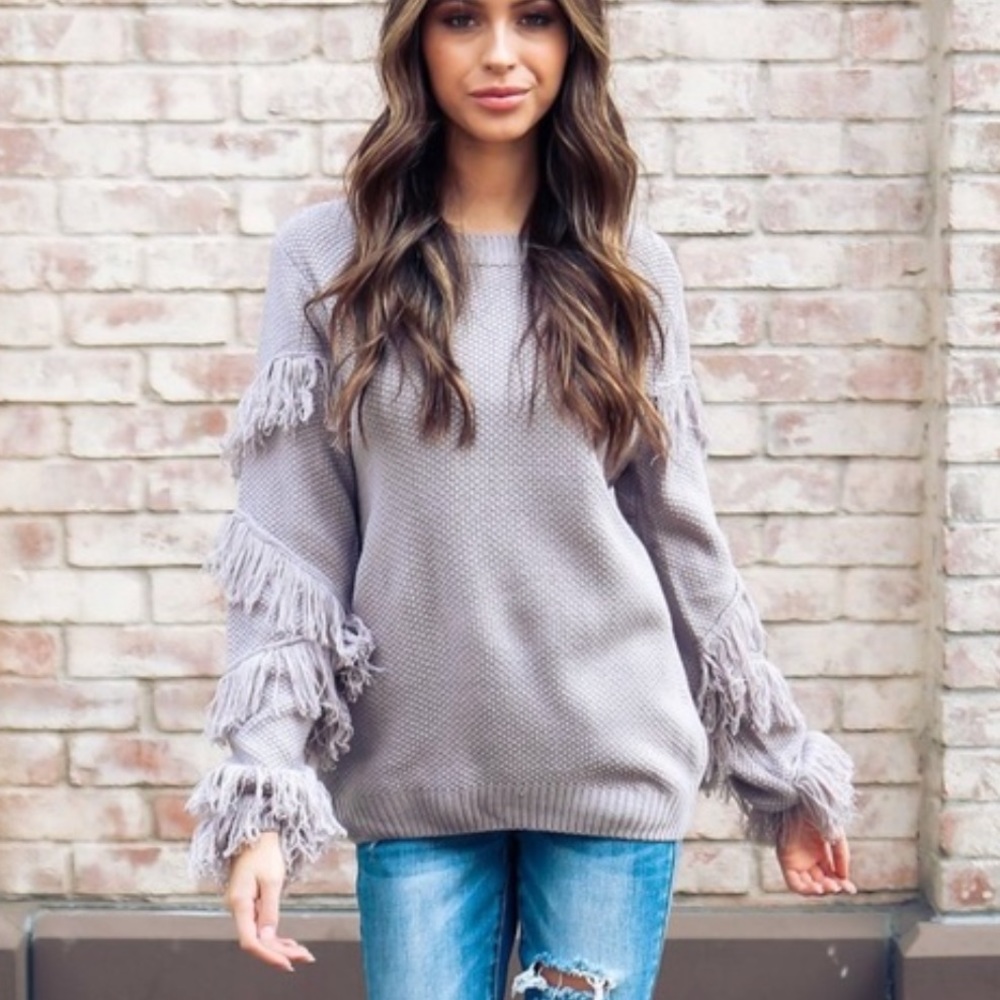 Vici Dolls fringe sweater